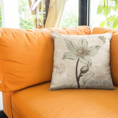Butterfly Flower Cushion Covers