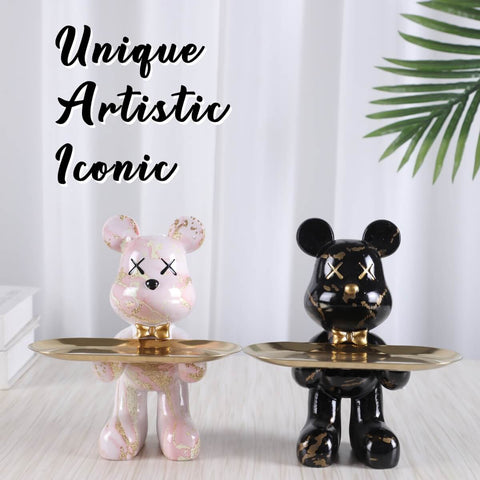 Graffiti Art Bear Figurine