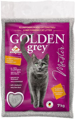 Golden Grey Master arena aglomerante. Gabo&Gordo Pet Shop en Las Palmas de Gran Canaria tienda para mascotas, perros, gatos, conejos, tortugas, animales