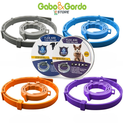 COLLAR ANTIPARASITARIO 8 MESES DE DURACIÓN PARA PERROS Y GATOS Gabo y Gordo Pet Shop en Las Palmas de Gran Canaria tienda para mascotas, perros, gatos, conejos, tortugas, animales, accesorios para mascotas