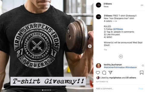 Christian T-shirt Giveaway