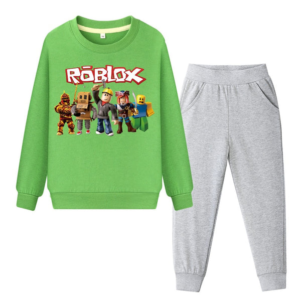 Kids Tops Flashsalemart - 3 14years tops roblox t shirt boys hoodies girls sweatshirt