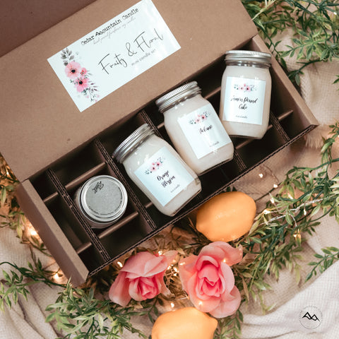 Mother's Day Candle Gift Box (3 Set / 180H Burn-Time)