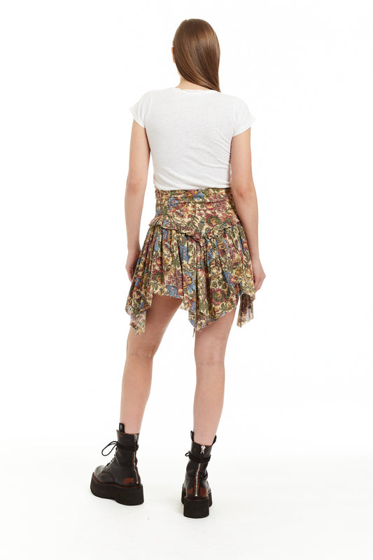 Mikaela Lace-Up Skirt