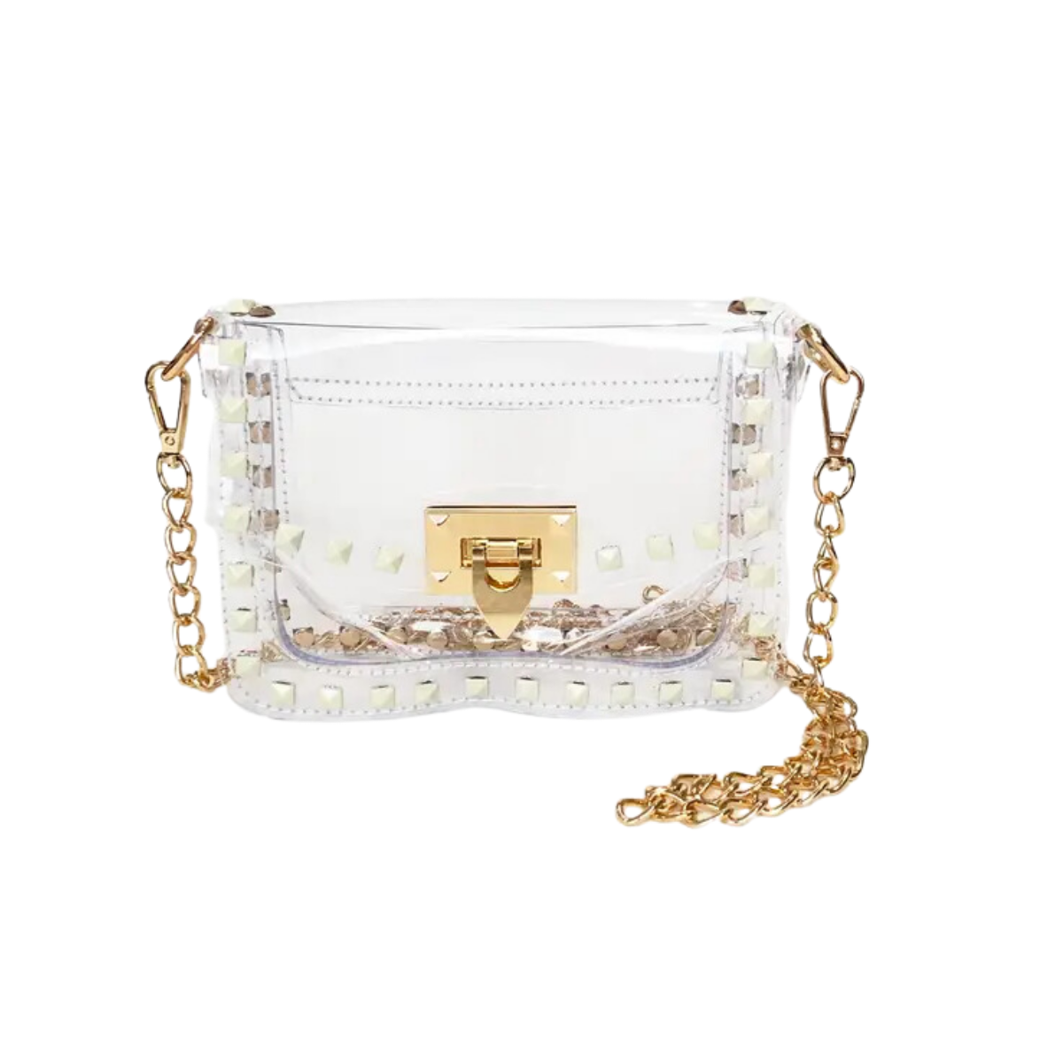 the everly  be clear handbags