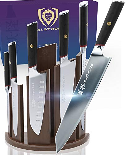 DALSTRONG Steak Knife Set with Folding Block - Set of 8 - Gladiator Se –