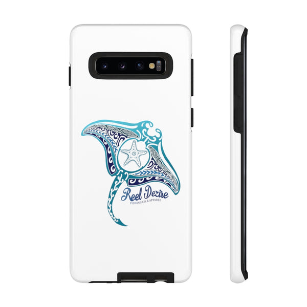 Tribal Manta Ray Kiss-Cut Stickers – ReelDezire