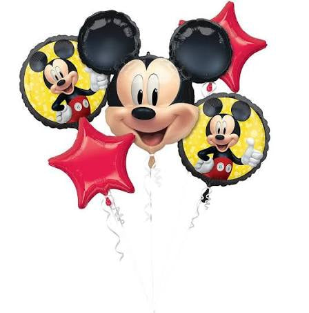 Cilios Pirata En todo el mundo Ramo de Globos Mickey Mouse 5ud – Blanca's Decorations LLC