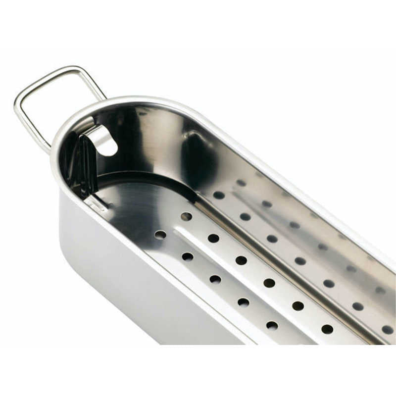 KitchenCraft Stainless Steel 45cm (18") Fish Poacher – The Crock Ltd