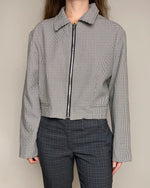 Load image into Gallery viewer, 90s Houndstooth Jacket (fits L/XL)
