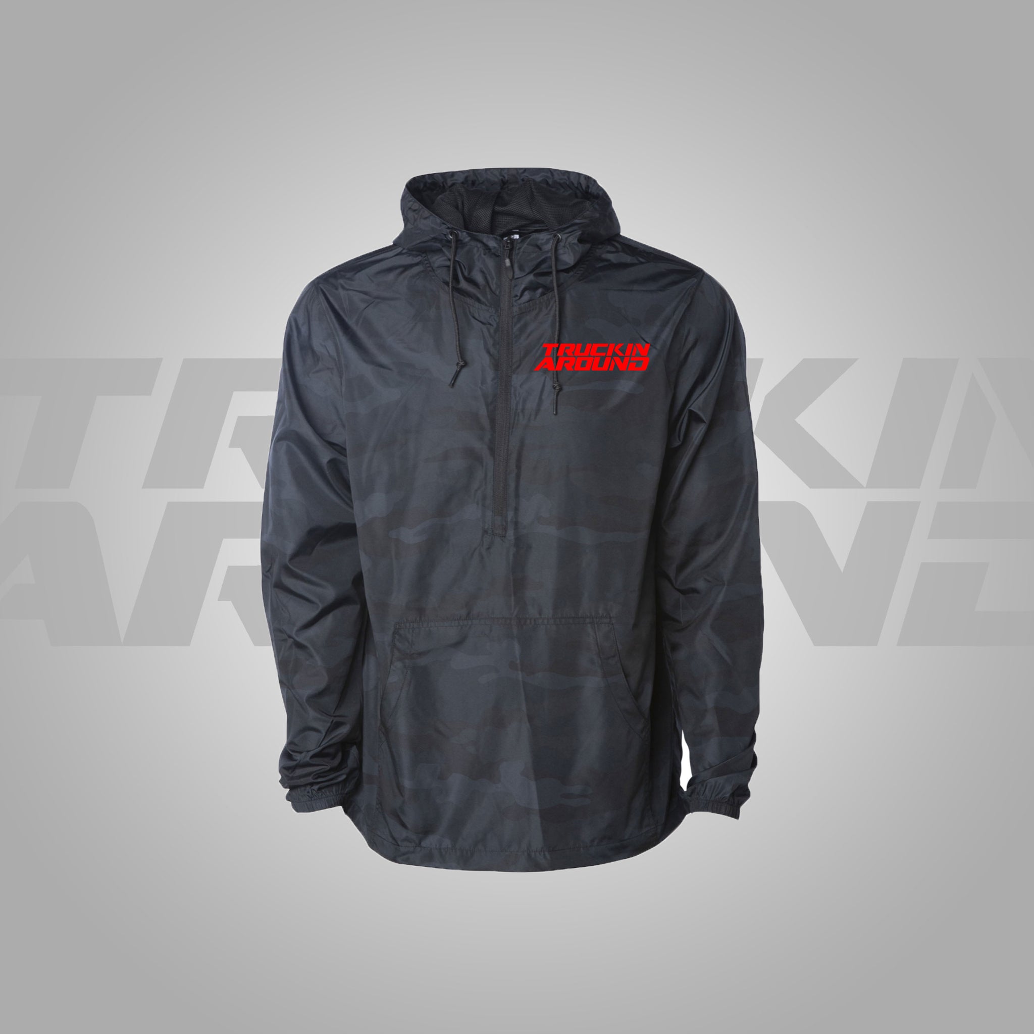 HOODIE WINDBREAKER 1/3 ZIPPER – TruckinAround