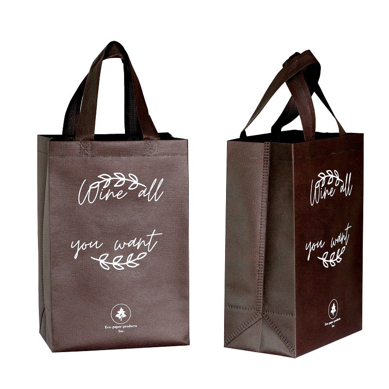 Download Non Woven Bag 4 Bottles 300pcs Case Eco Paper Products Inc