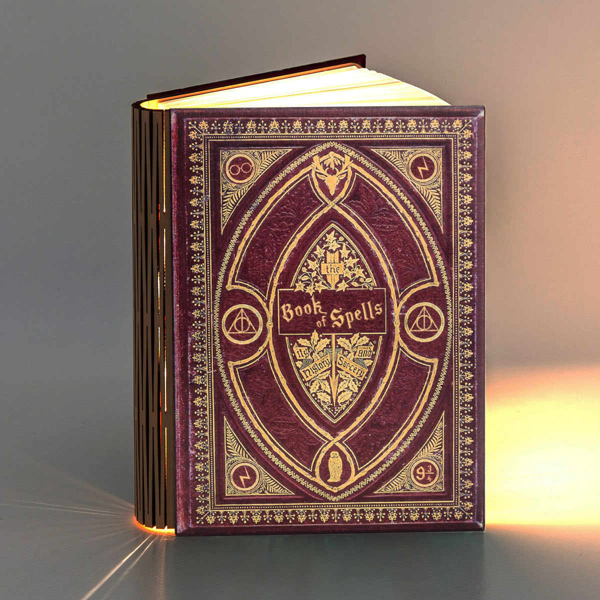 Classic Book Light - Book of Spells Gryffindor Themed – KleverCase