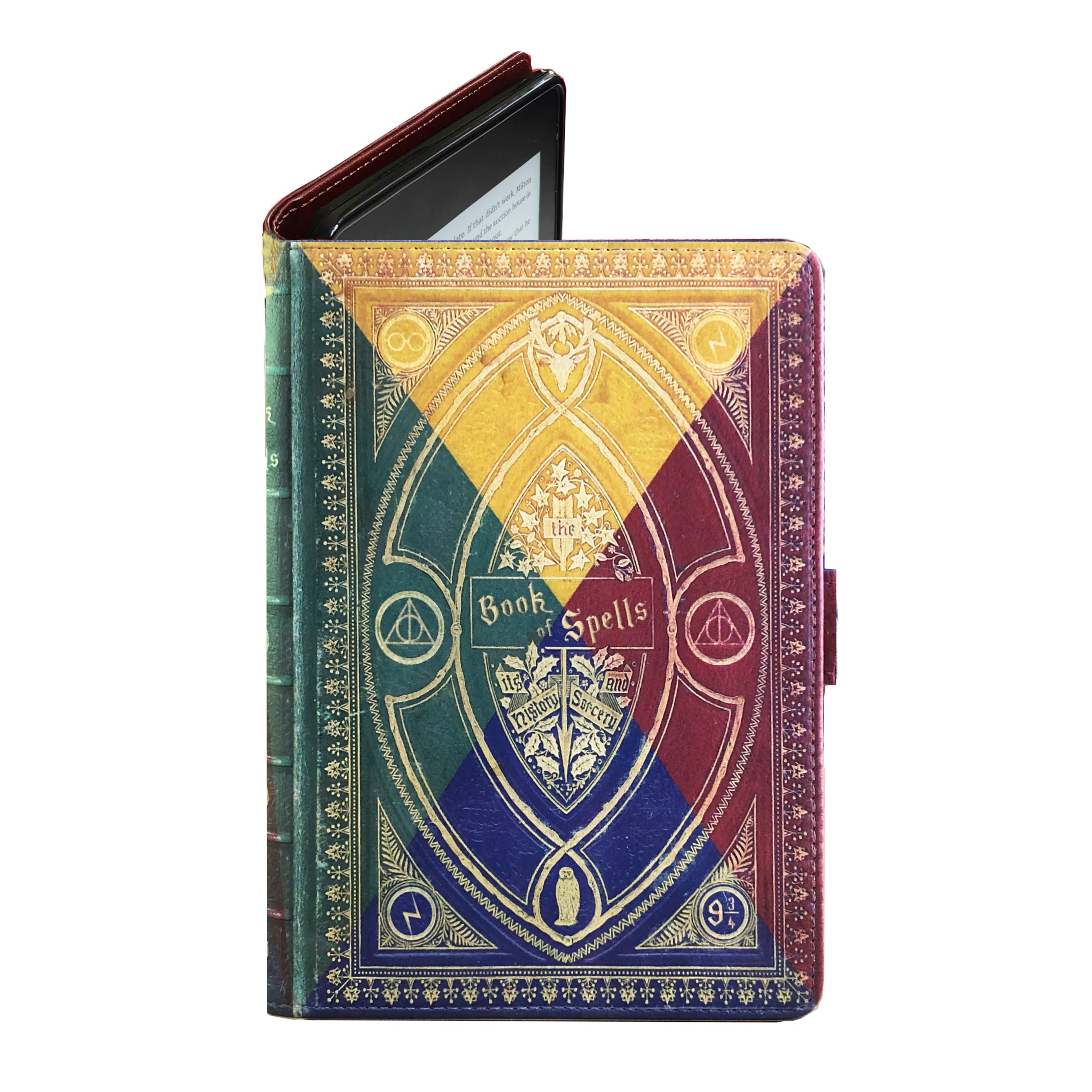 Grimoire Magic Spells - Luxury Faux Leather Case - Universal eReader Case