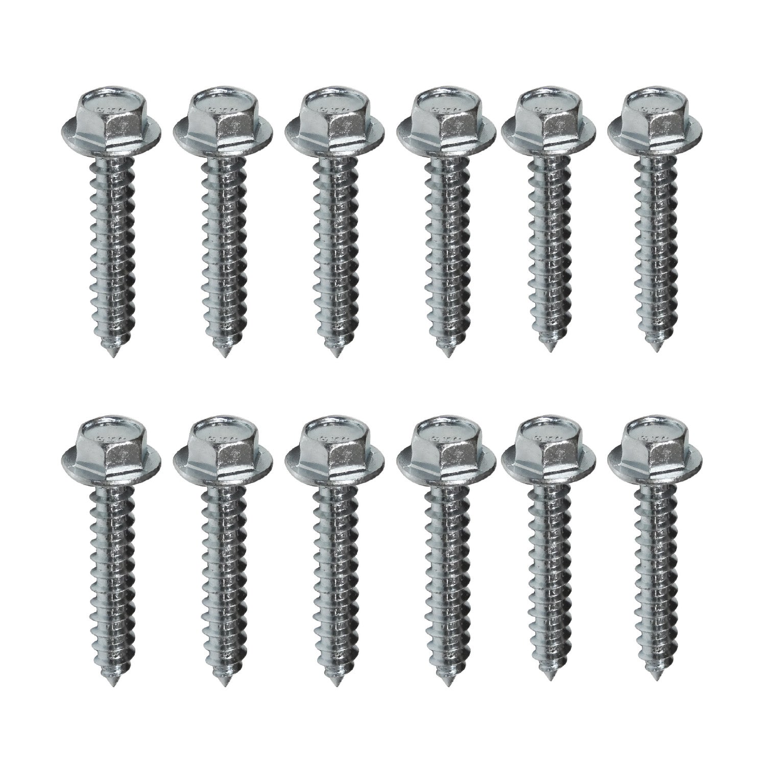 Lag Screw Set 5/16 x 1-5/8 Inch Zinc, Fastens 6 SNAP-LOC E-Track Singles