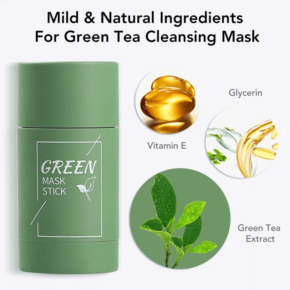 At Home Green Tea Cleansing Clay Mud Mask