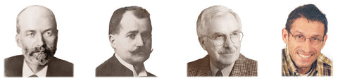 Four generations of Josef Seibel. From left to right: Carl-August Seibel, Josef Seibel, Josef Clemens Seibel, Carl-August Seibel