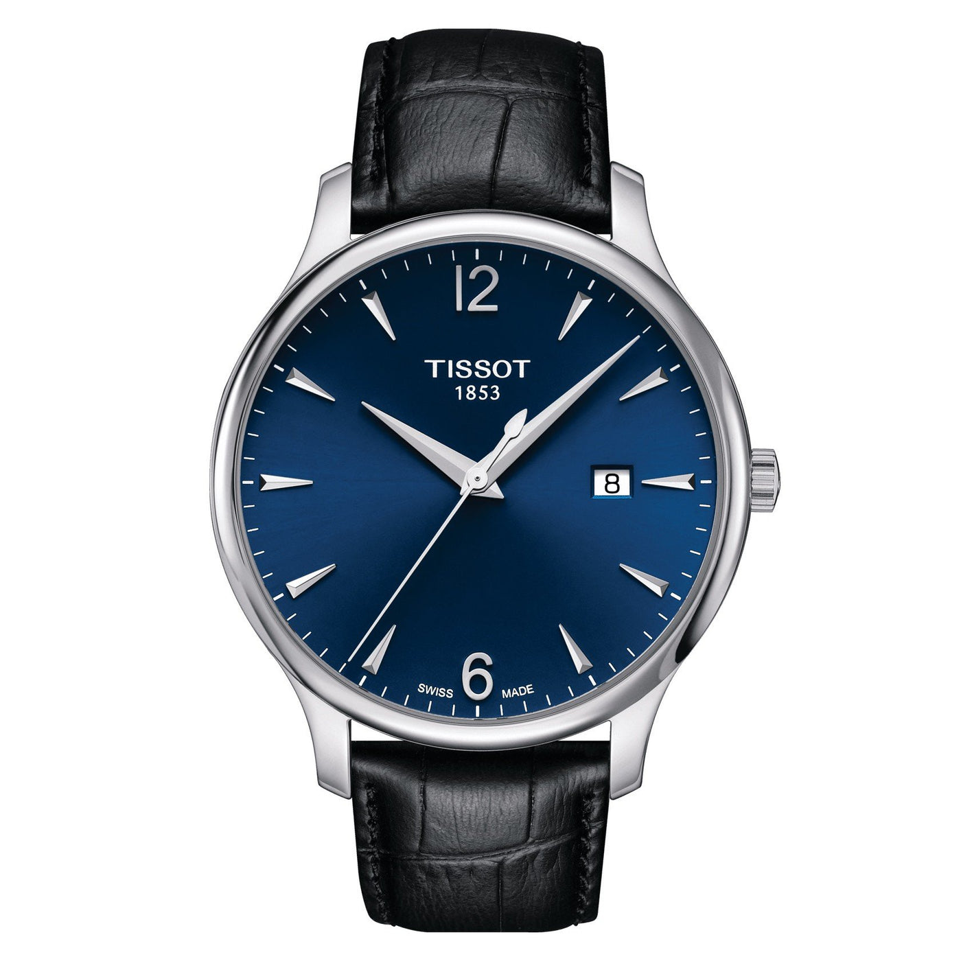Tissot orologio uomo Tradition blu 42mm acciaio quarzo T063.610.16.047.00 - Gioielleria Capodagli