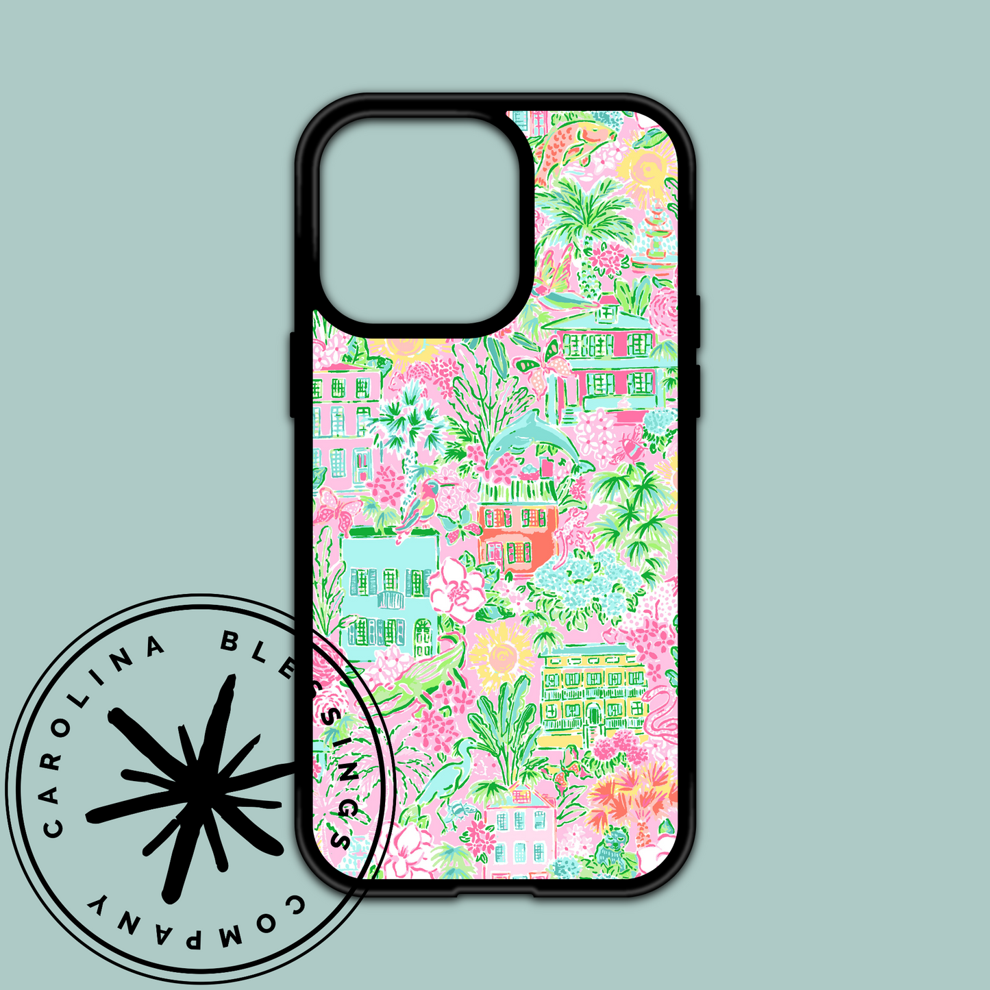 iPhone Case Compatible with Apple iPhone Lilly Inspired