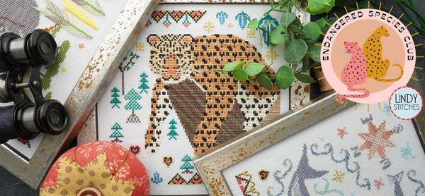 Endangered Species Club by Lindy Stitches Cross Stitch Subscription
