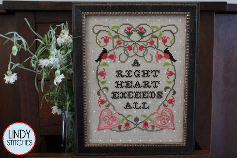 Let Me Not Forget Cross Stitch Pattern