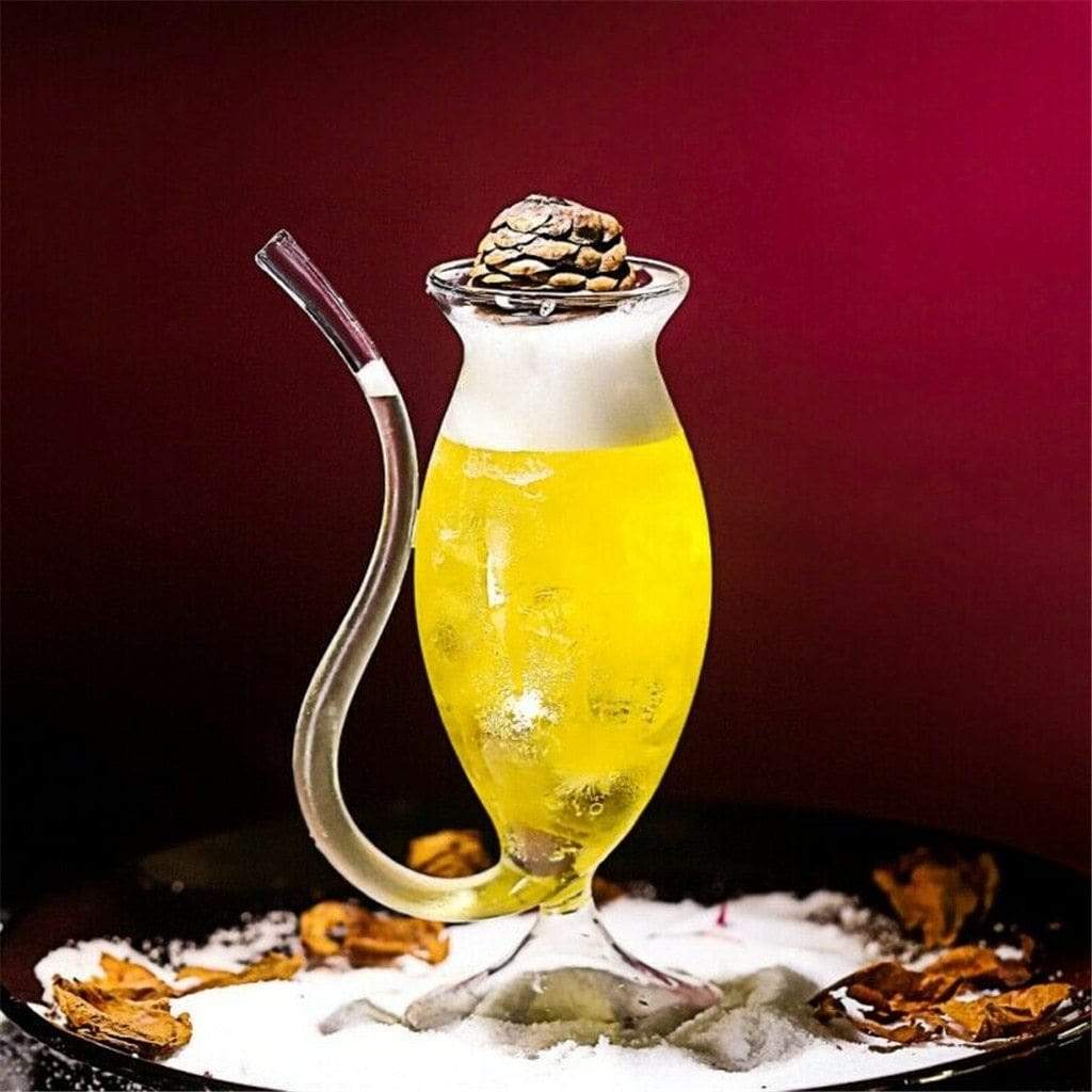 Mushroom Glass, Mushroom Cocktail Glass Cup, Mixed Drink Glasses, Unique  Drinking Glasses, Clear Mushroom Shaped Drinksclub, Holds 8.5 Oz 