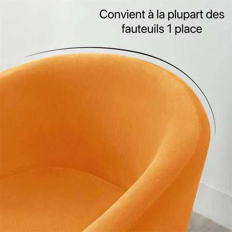 Housse Fauteuil Cabriolet Interiors - Jaune-Orange