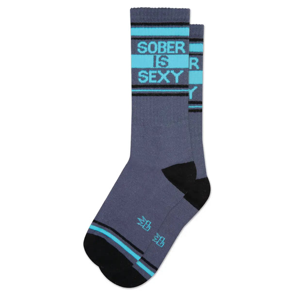 Sober is Sexy Gym Socks