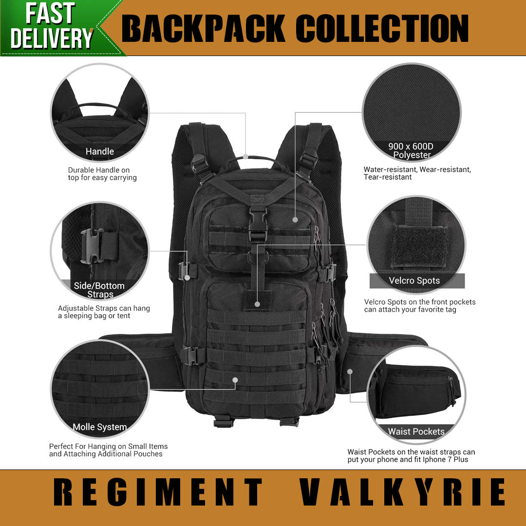 Army Backpack – Regiment Valkyrie