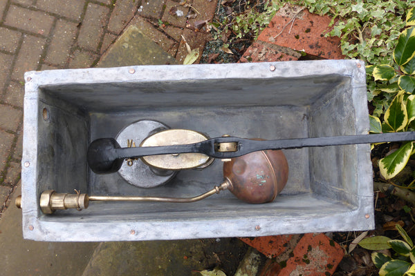 "Torrent" - Restored Wooden High Level Toilet Cistern ...