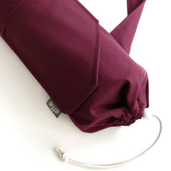 yoga mat bags - Yoga Mat Bag - Plum Purple - effie handmade