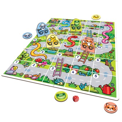 Jogo Educativo ORCHARD TOYS Jungle Snakes and Ladders