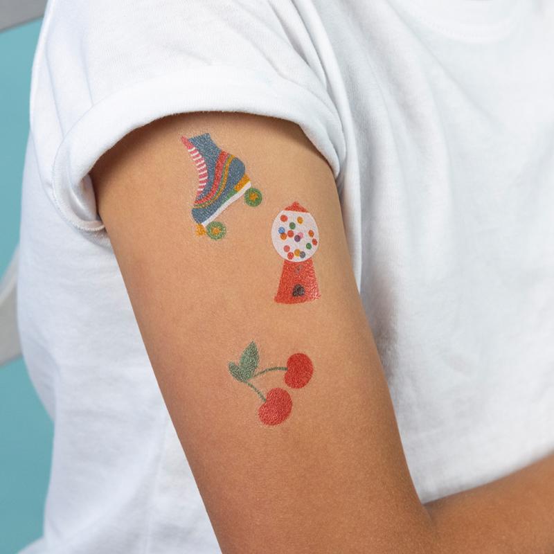 Watercolor Fourth of July Temporary Tattoos  Persia Lou