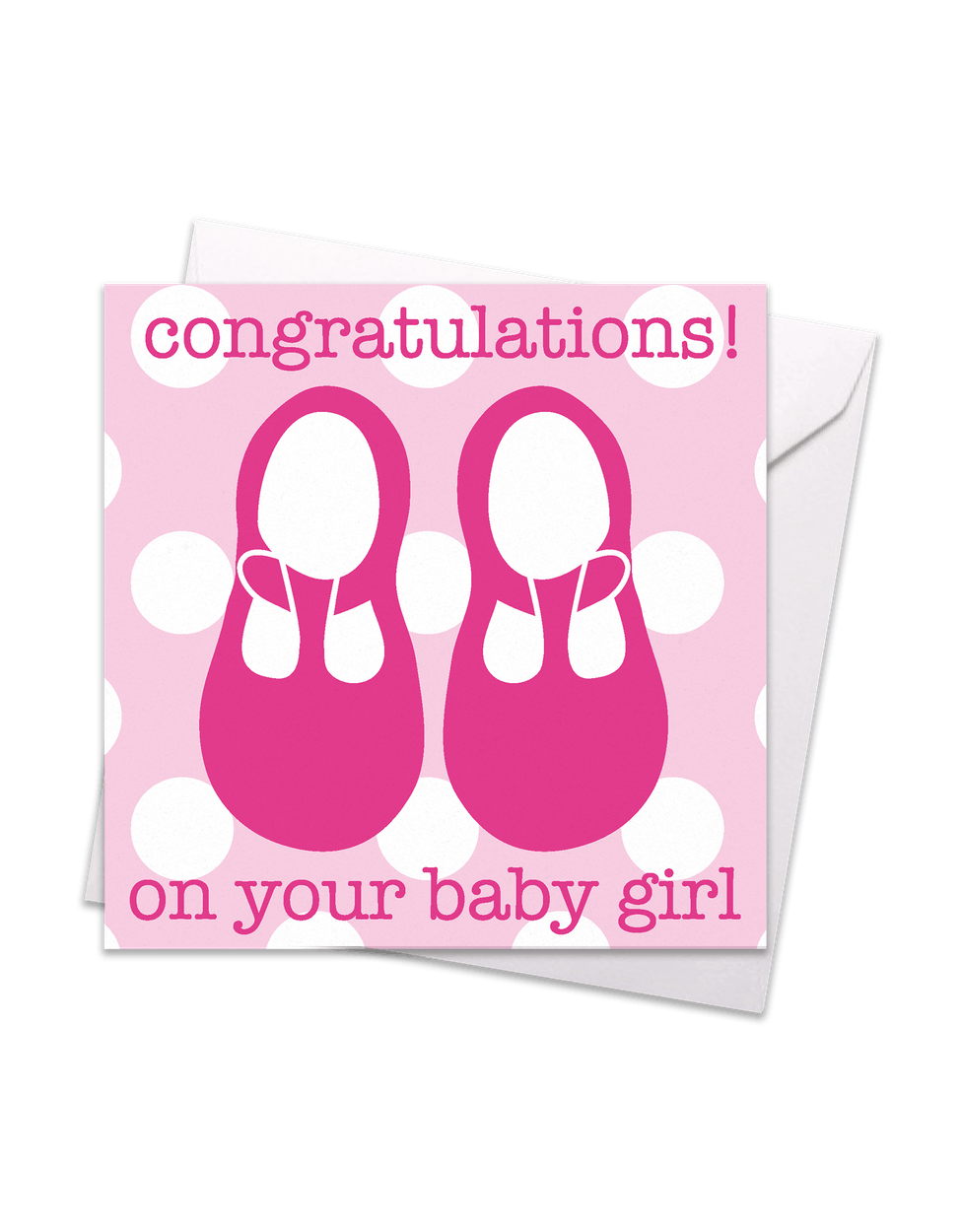 Congratulations on Your Baby Girl Card | Say It Baby Gifts