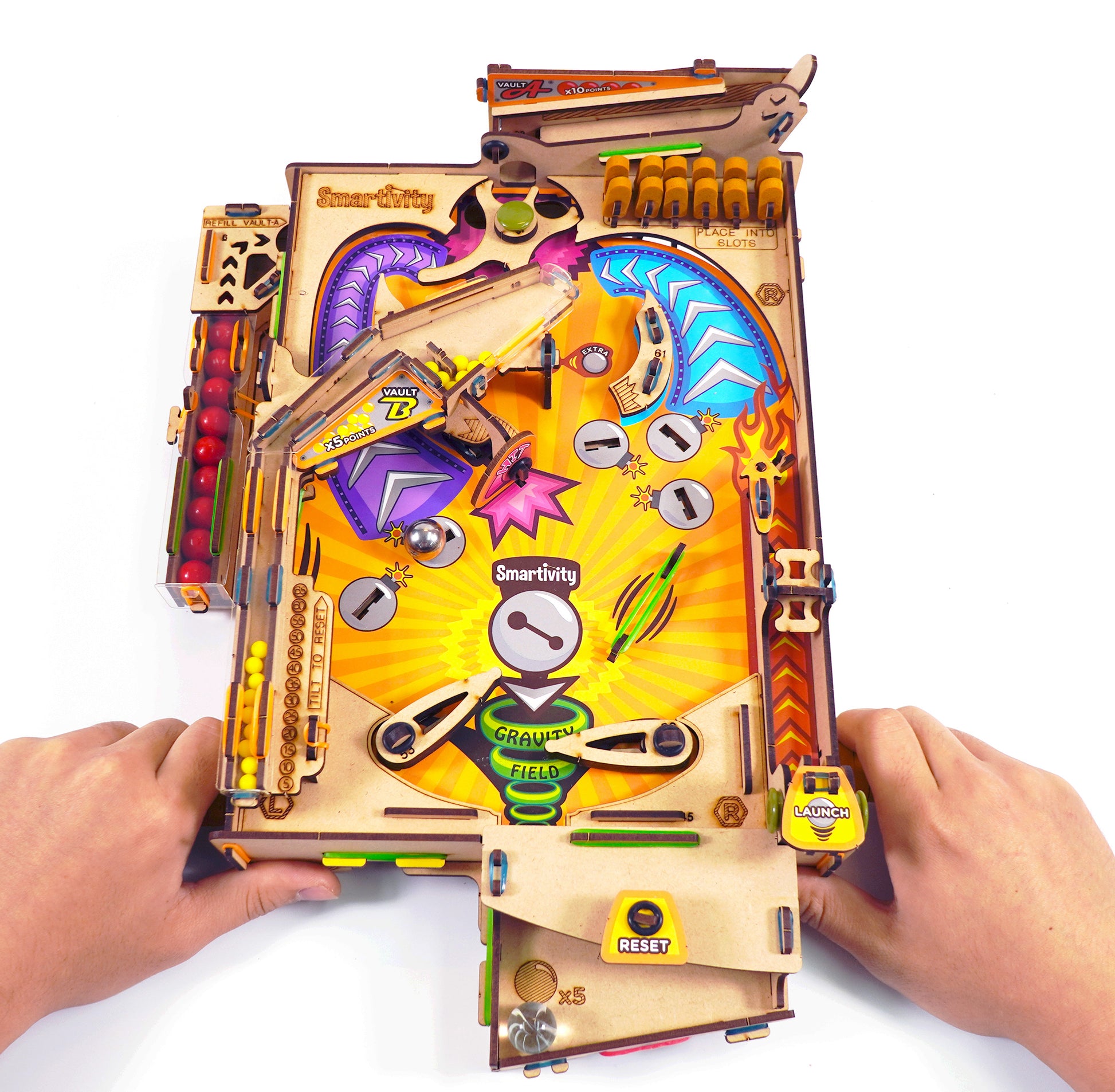 Smartivity Pinball Machine DIY STEAM Game — Toycra, 48% OFF