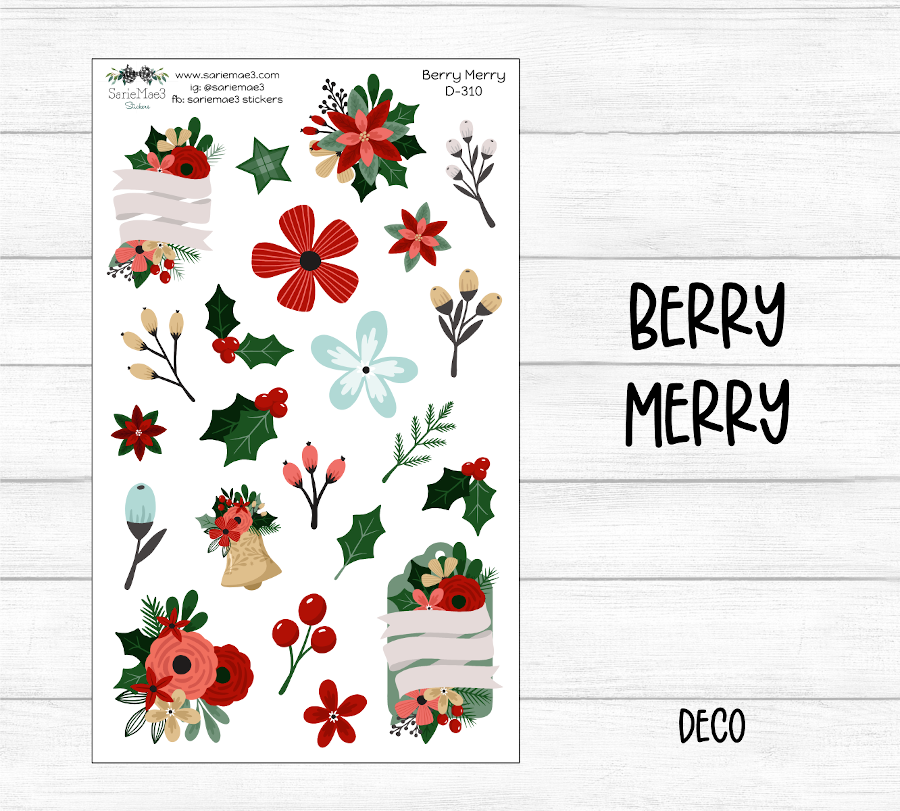 Berry Merry Deco (Kit 310)