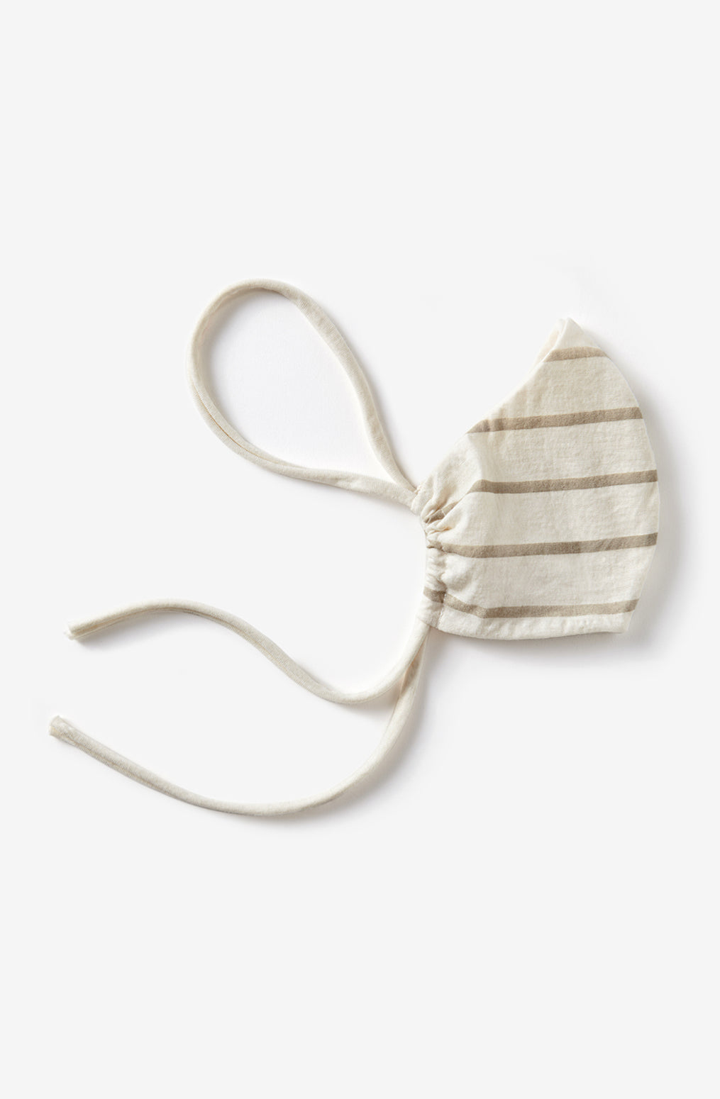 Alabama Chanin Edison Face Mask Faded Stripe Reusable Mask with 100% Organic Cotton