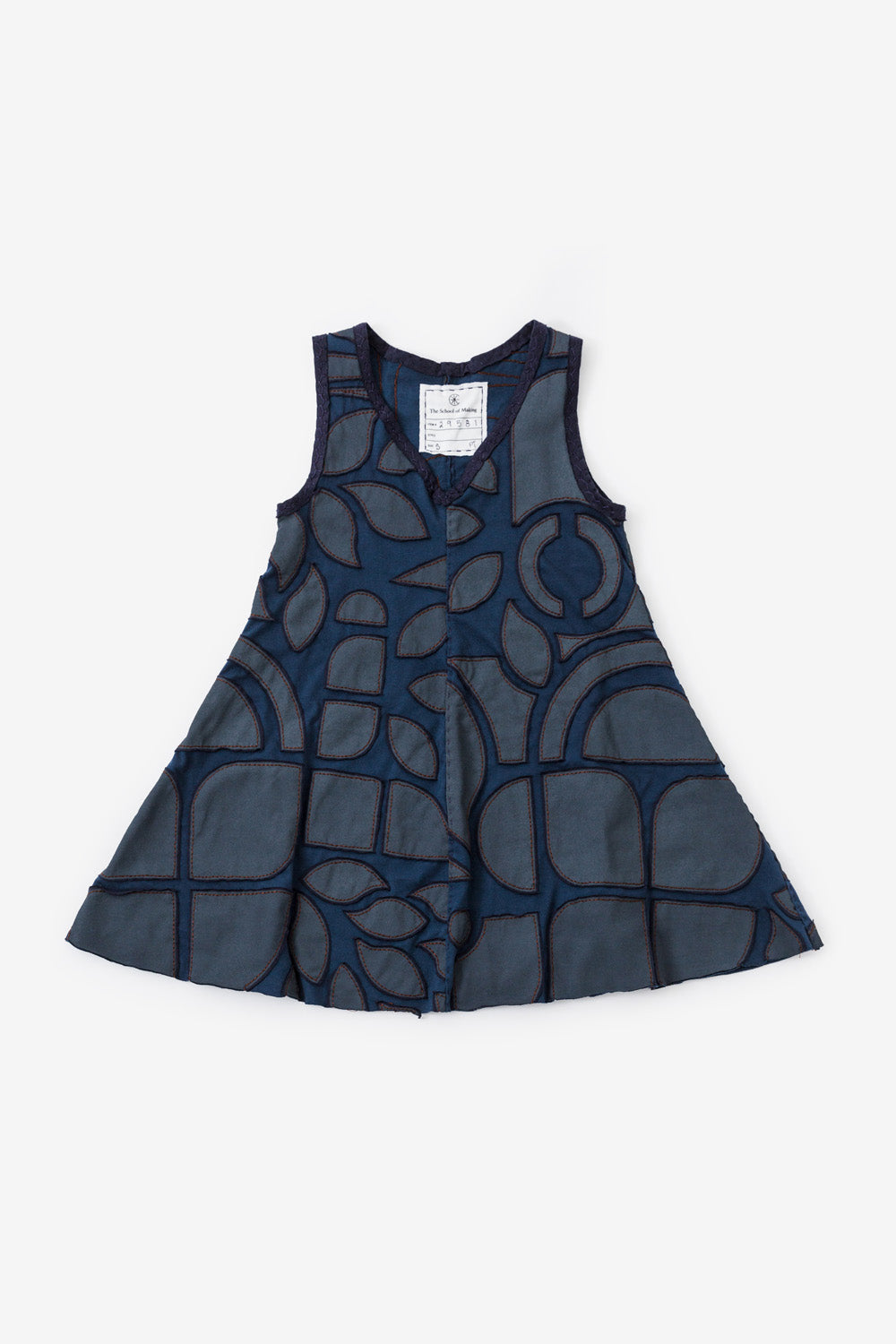 The School of Making A-Line Top and Tunic Kit Sleeveless in Blue