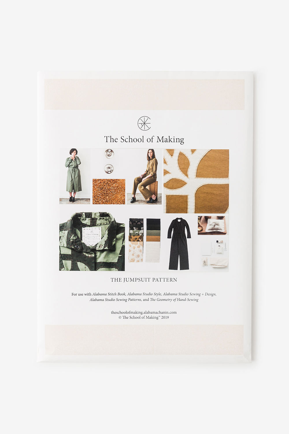 The School of Making The Jumpsuit Pattern Sewing Pattern for Women's Jumpsuit Dress and Shirt
