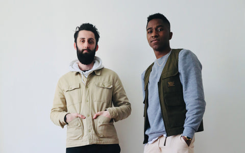 Kwaku Boateng and louis, Triqis product designers