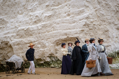 The Electrical Life of Louis Wain - Filming on Deal Beach in Kent