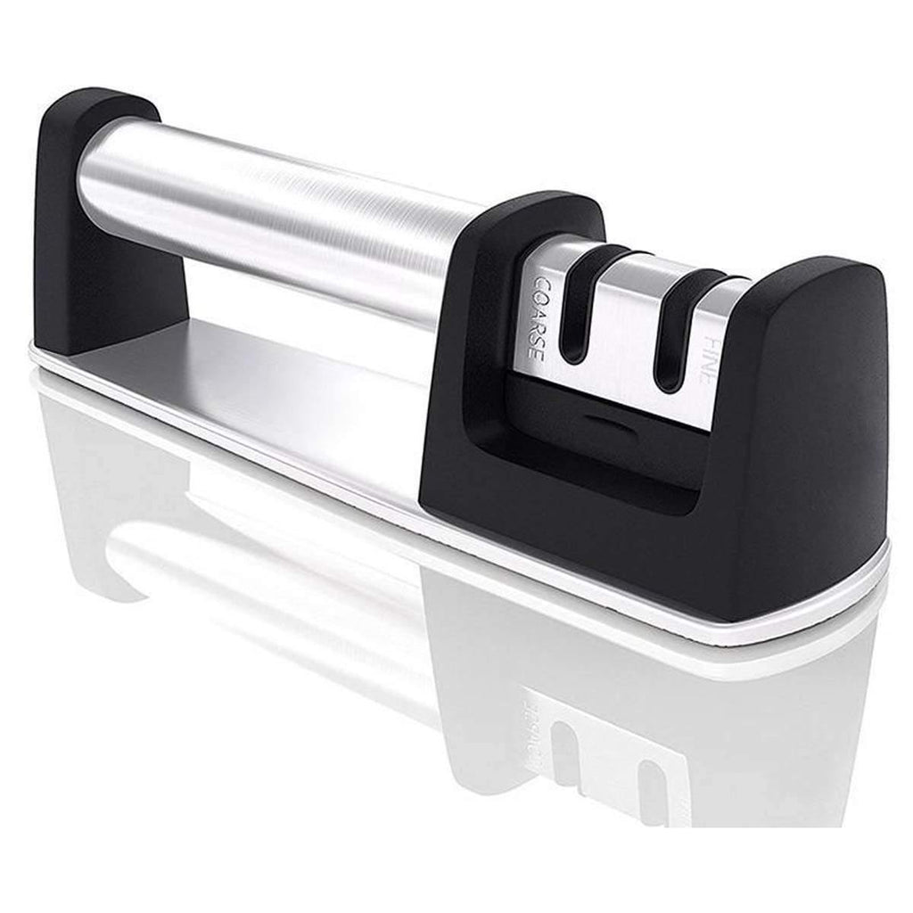 2 Stage Knife Sharpener Stainless Steel – SnapZapp