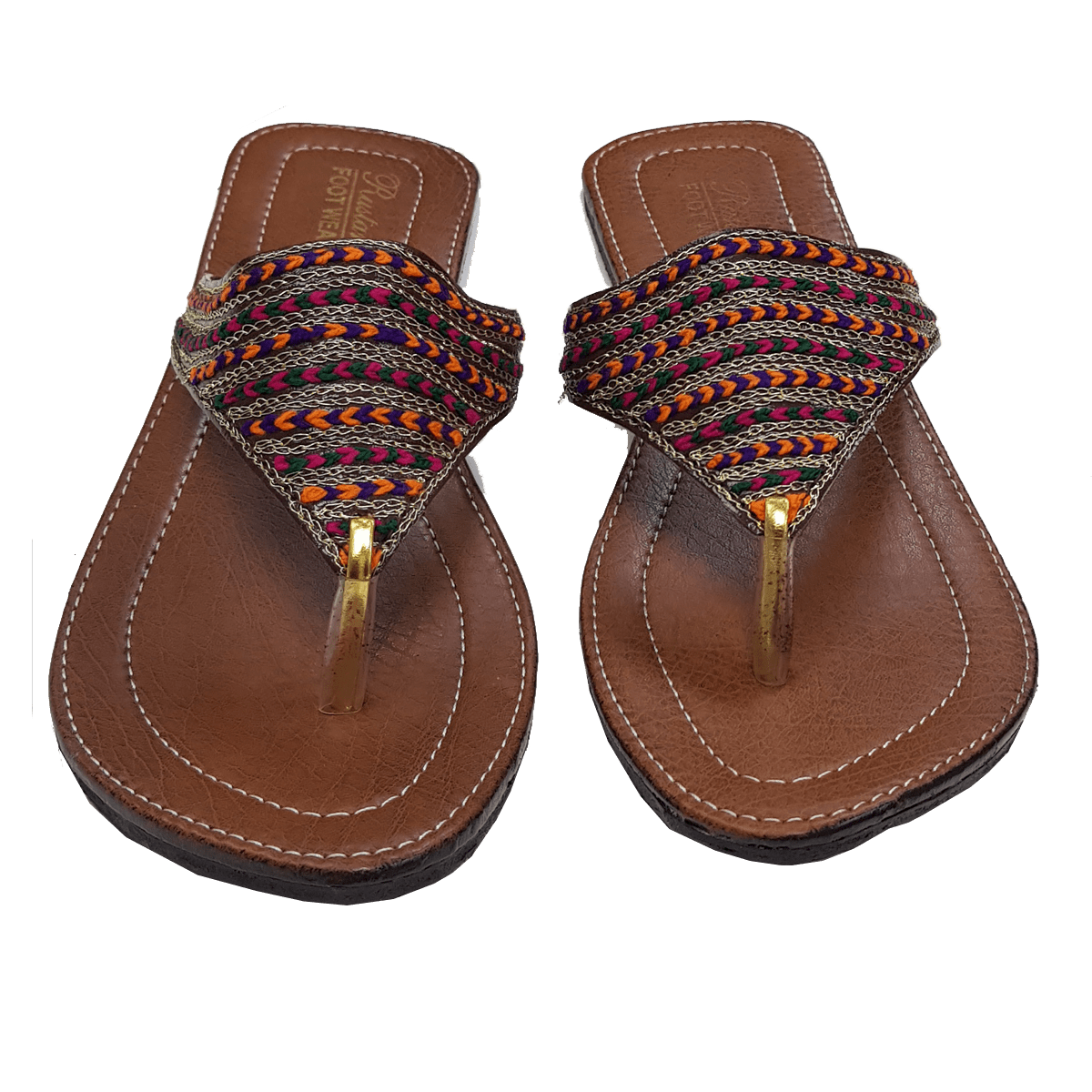 ladies chappal leather