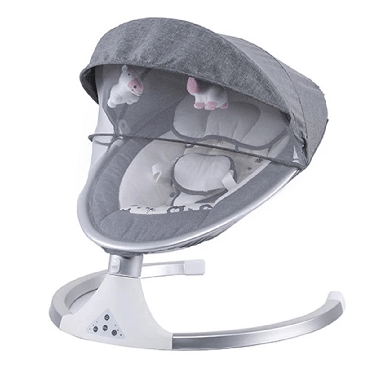 grey baby swing