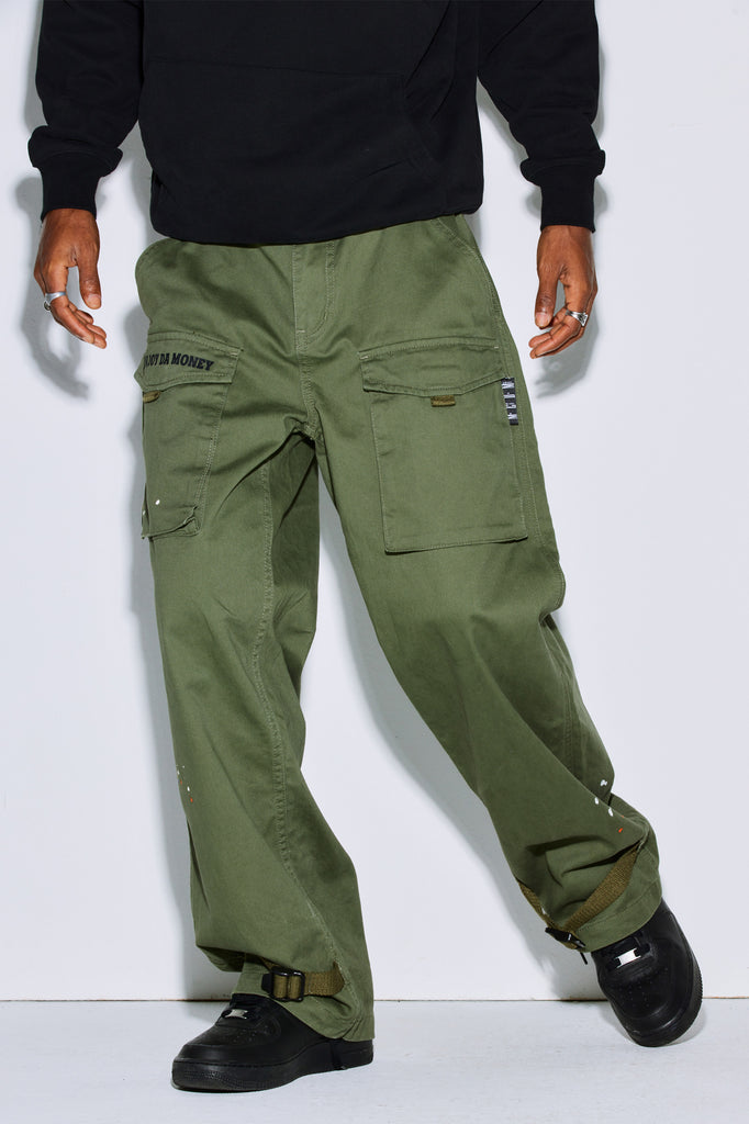 MEDM SPLASH CARGO PANTS – Baroque Galleria