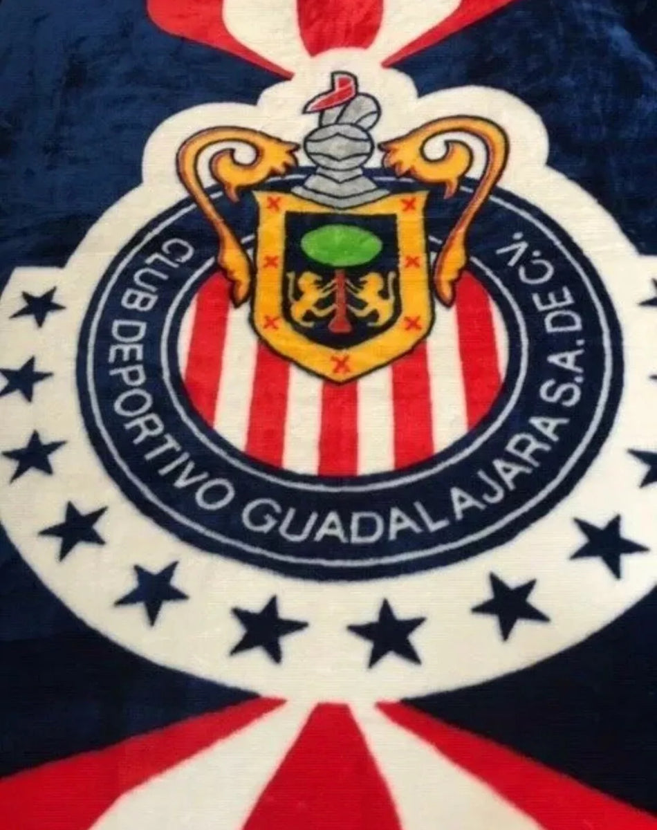 CLUB CHIVAS DE GUADALAJARA MEXICAN SOCCER ORIGINAL LICENSED CLOUD BLAN –  Jorge's Home Fashion