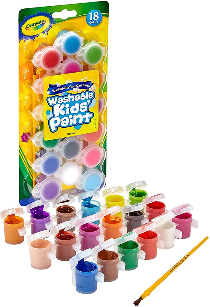 Crayola Washable Crayons, Large, Pack of 8 Colors – Preferred