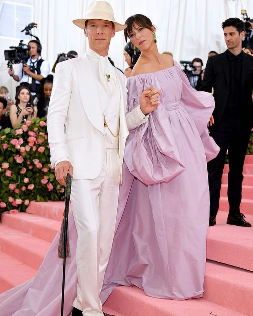 Benedict Cumberbatch met gala suit 