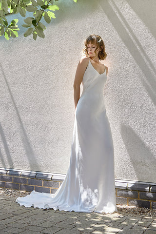 vegan fabric sustainable wedding dress