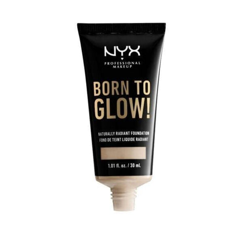 vegan make up - born to glow foundation by NYX